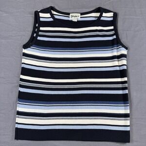 Spunky Sleeveless Sweater Vest Y2K Size Medium Made In USA